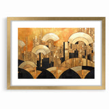 Elegant Abstract Expressionist Canvas Wall Art
