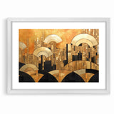 Elegant Abstract Expressionist Canvas Wall Art