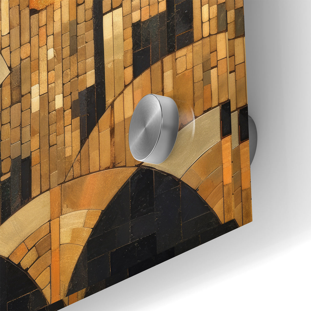 Elegant Abstract Expressionist Canvas Wall Art