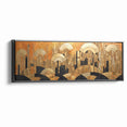 Elegant Abstract Expressionist Canvas Wall Art