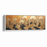 Elegant Abstract Expressionist Canvas Wall Art