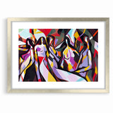 Colorful Abstract Expressionist Canvas Wall Art