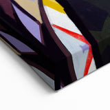 Colorful Abstract Expressionist Canvas Wall Art