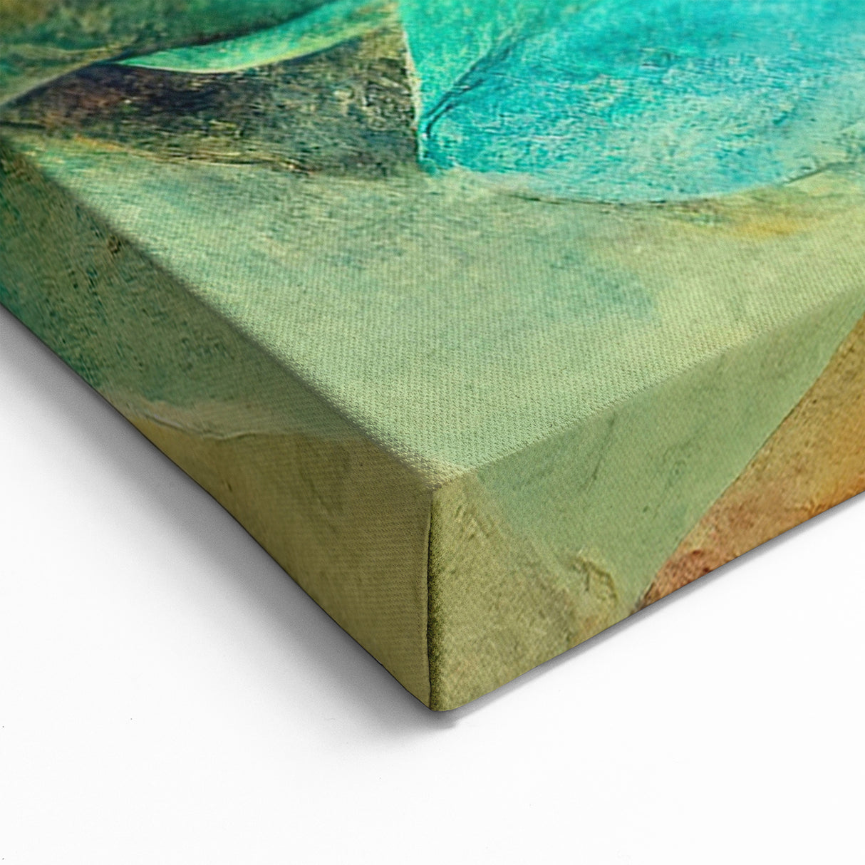 Vibrant Rainbow Rose Canvas - Colorful Abstract Floral Wall Art