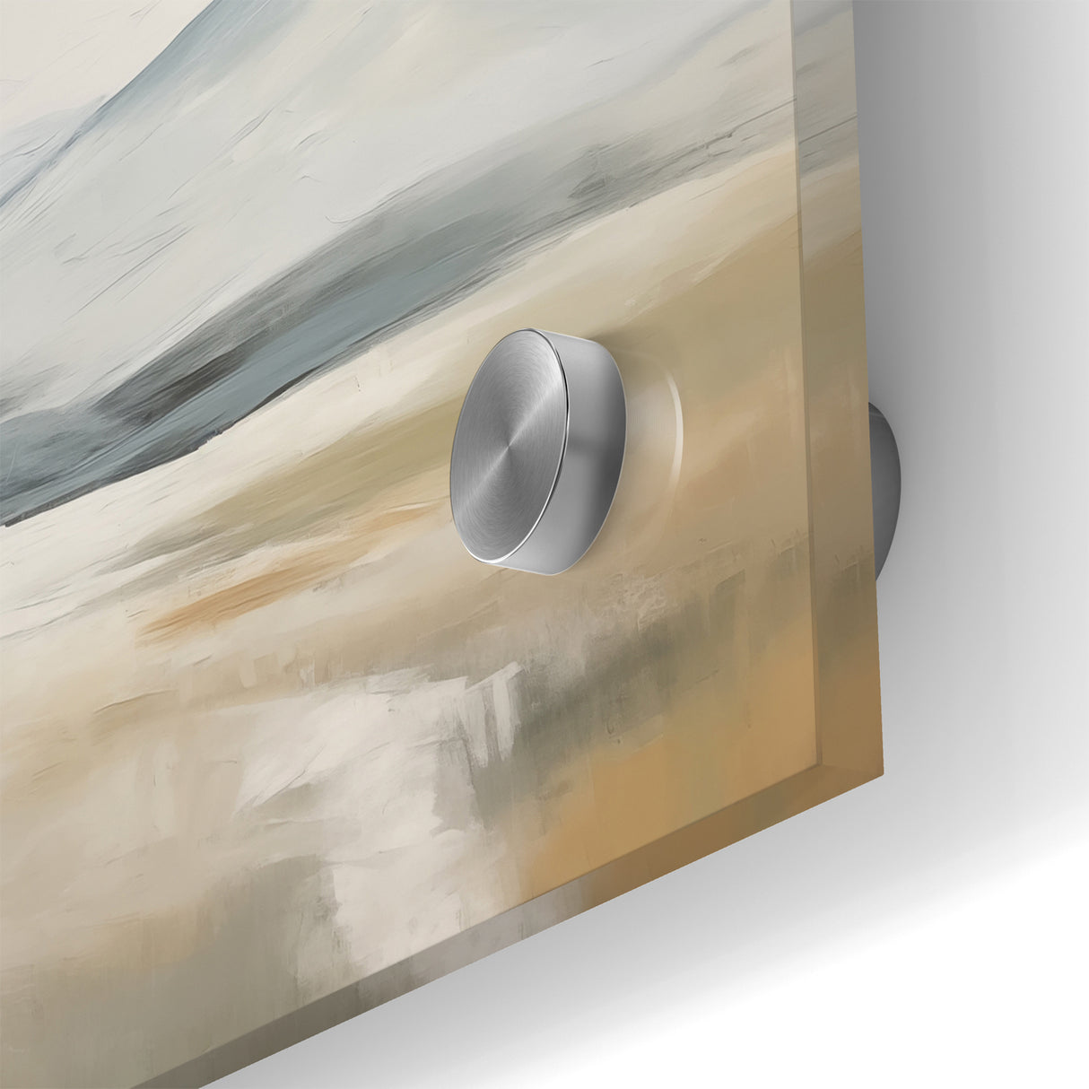 Abstract Landscape Art | Serene Mountain Scene on Canvas
