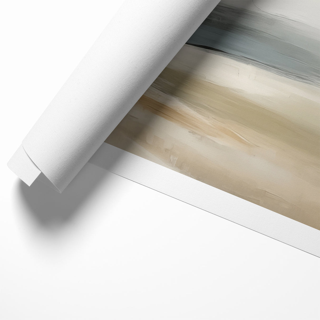 Abstract Landscape Art | Serene Mountain Scene on Canvas
