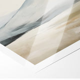 Abstract Landscape Art | Serene Mountain Scene on Canvas