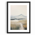 Abstract Landscape Art | Serene Mountain Scene on Canvas
