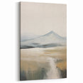 Abstract Landscape Art | Serene Mountain Scene on Canvas