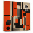 Geometric Modern Abstract Expressionist Canvas Wall Art