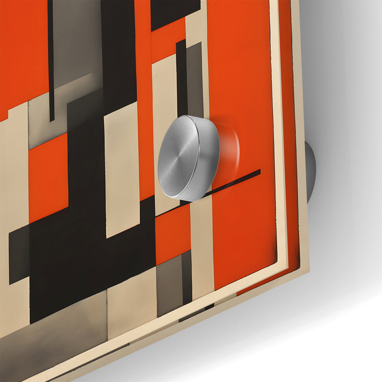 Geometric Modern Abstract Expressionist Canvas Wall Art