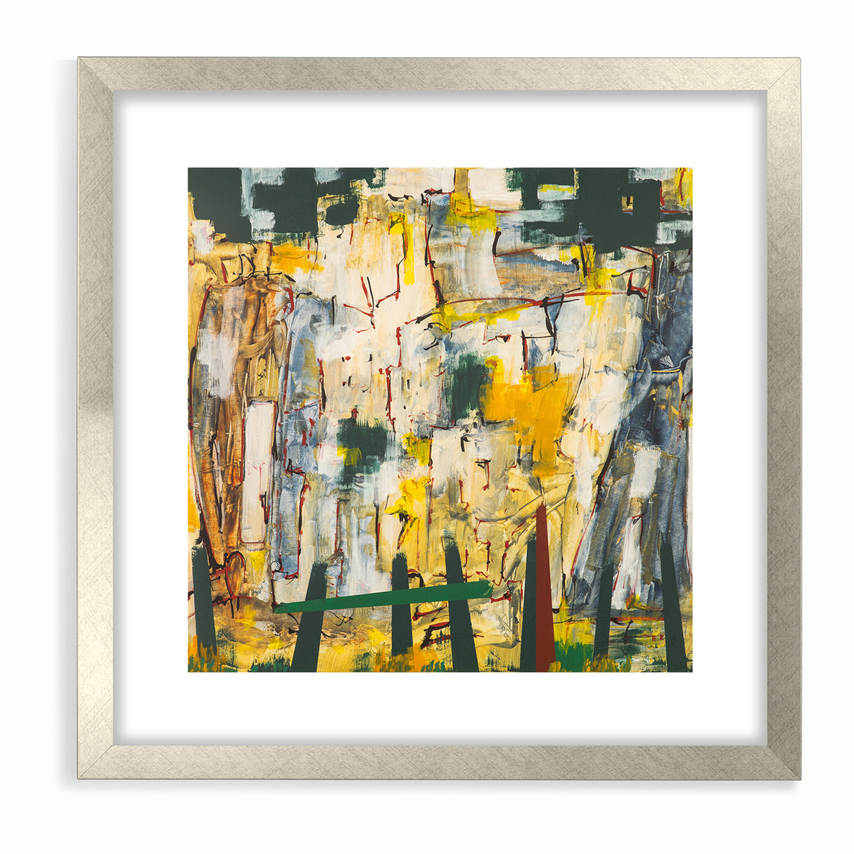 Abstract Landscape Expressionist Canvas Wall Art