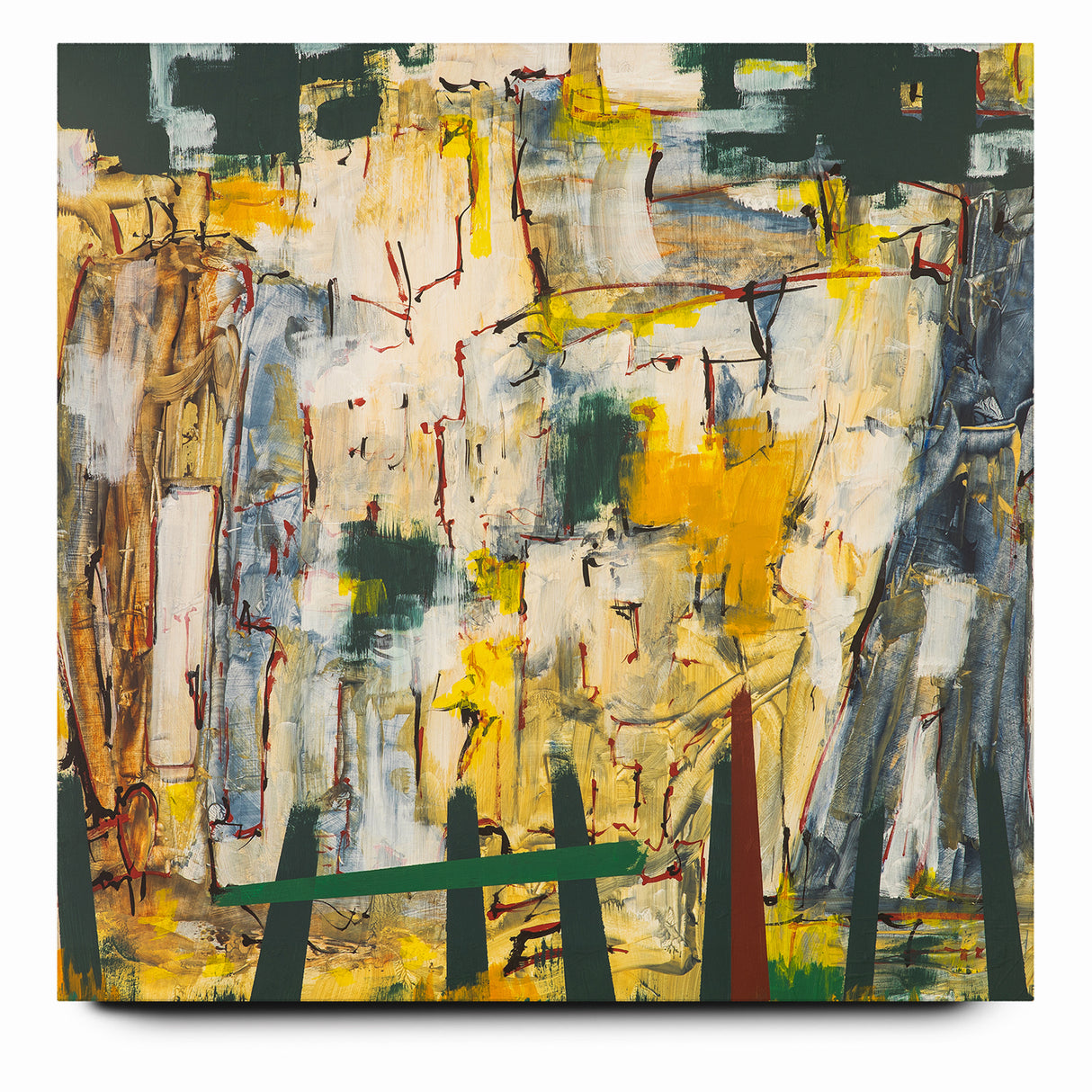 Abstract Landscape Expressionist Canvas Wall Art