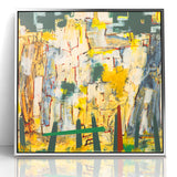 Abstract Landscape Expressionist Canvas Wall Art