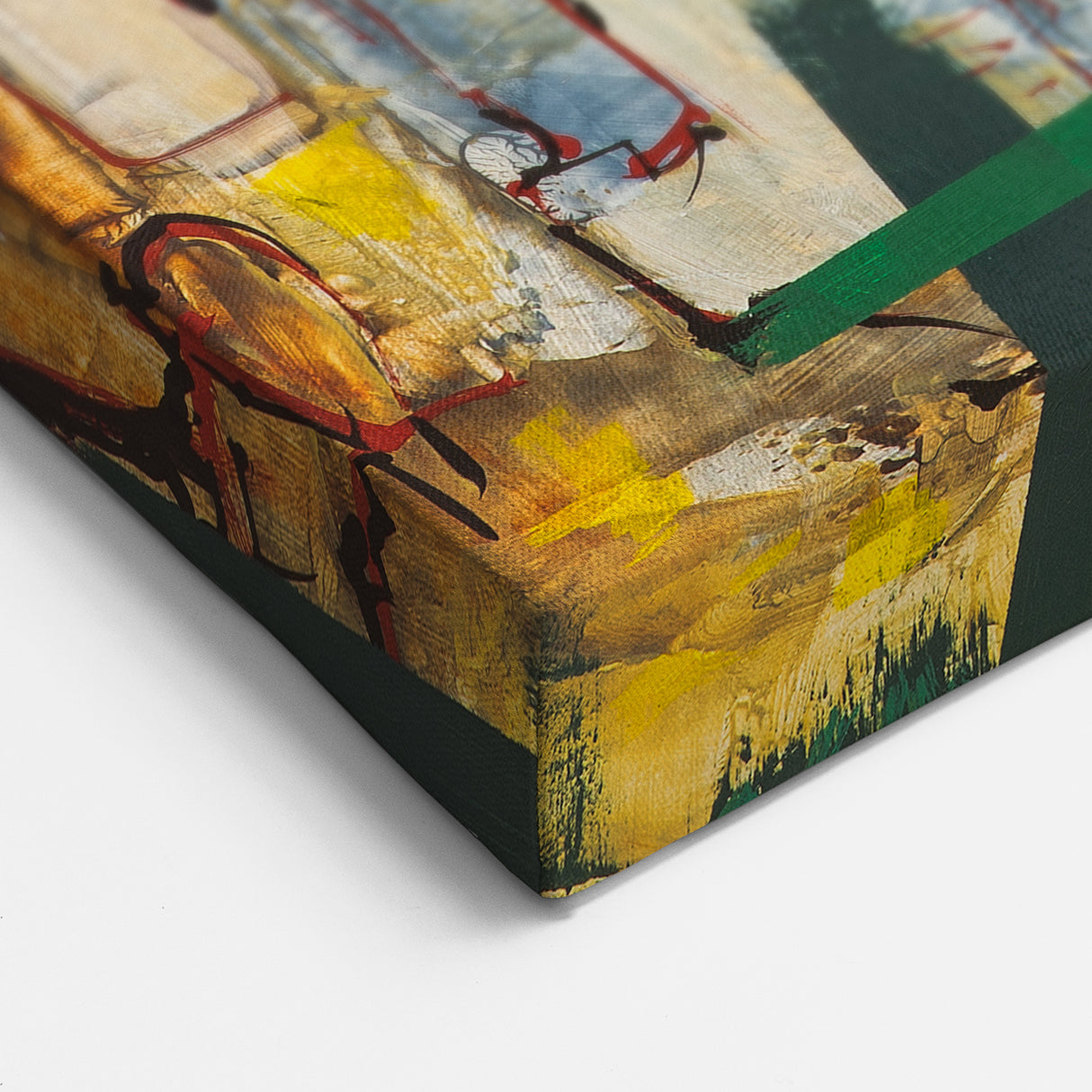 Abstract Landscape Expressionist Canvas Wall Art