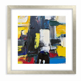 Bold Textured Abstract Expressionist Canvas Wall Art