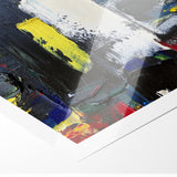 Bold Textured Abstract Expressionist Canvas Wall Art