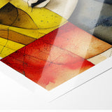 Abstract Portrait Expressionist Canvas Wall Art