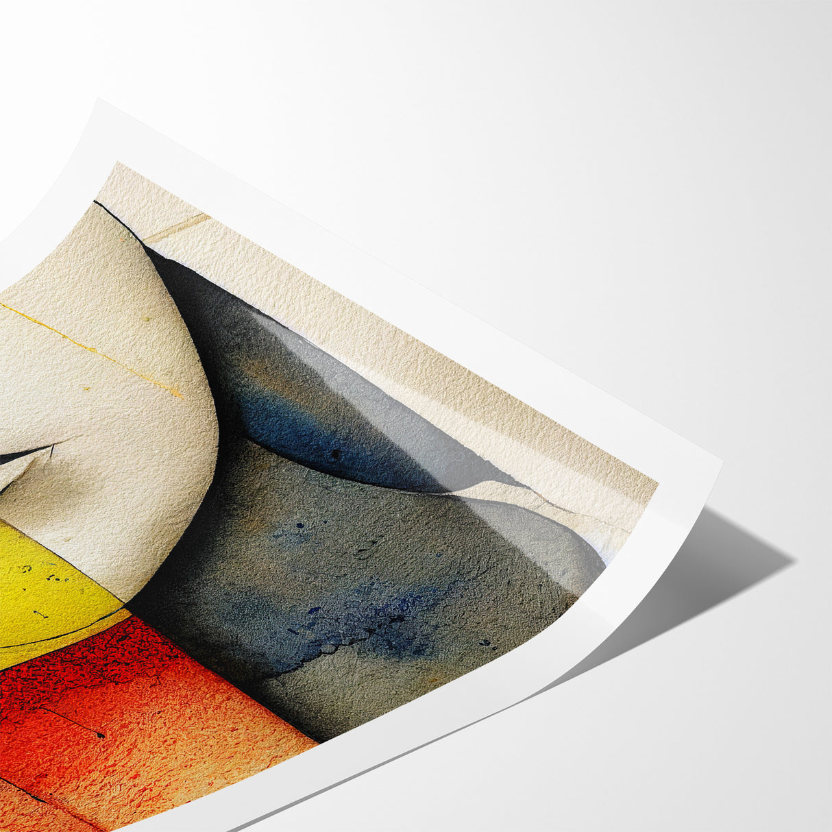 Abstract Portrait Expressionist Canvas Wall Art