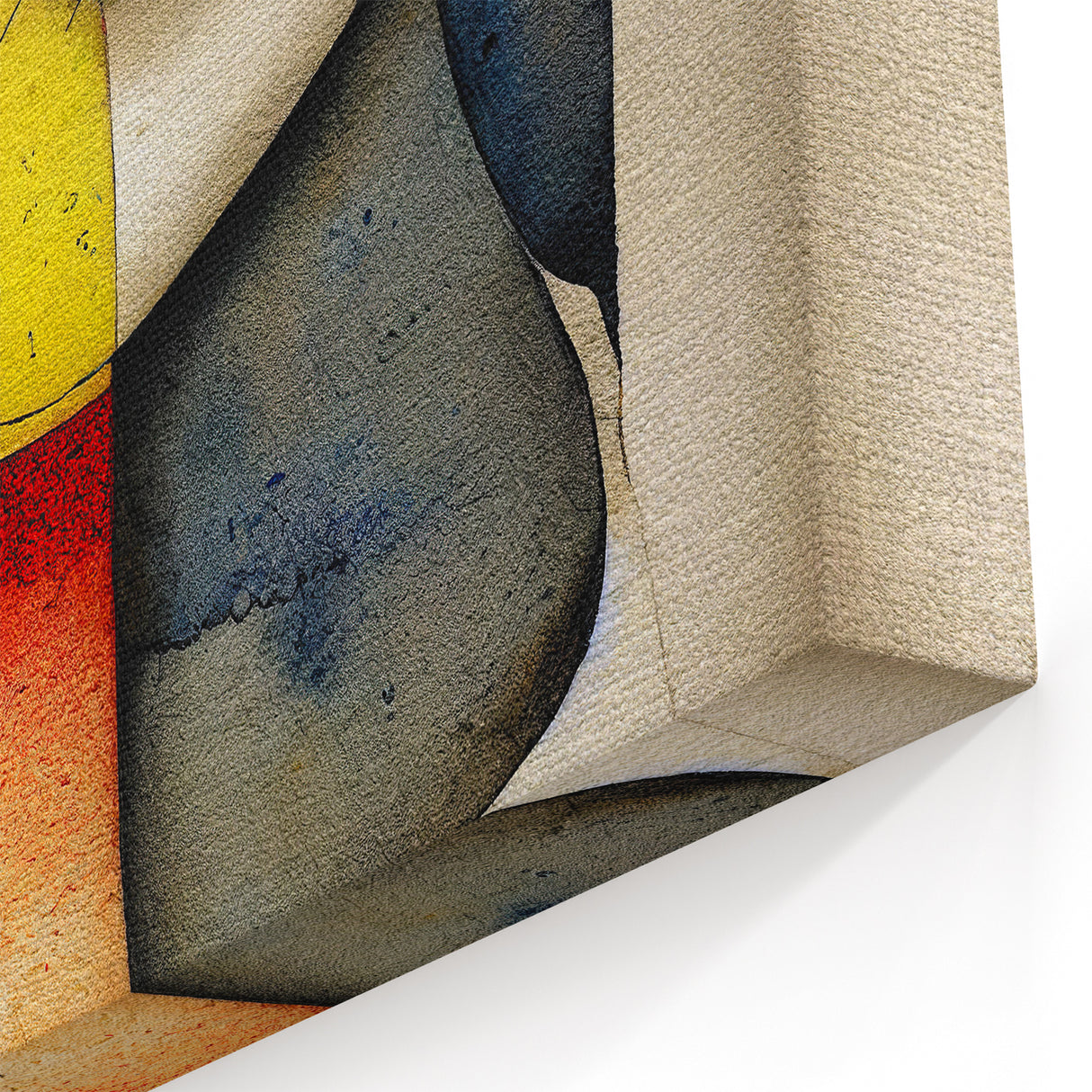 Abstract Portrait Expressionist Canvas Wall Art