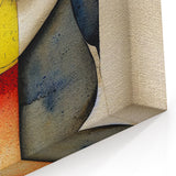 Abstract Portrait Expressionist Canvas Wall Art
