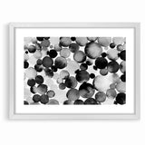 Artistic Black and White Abstract Canvas - Unique Monochrome Wall Art