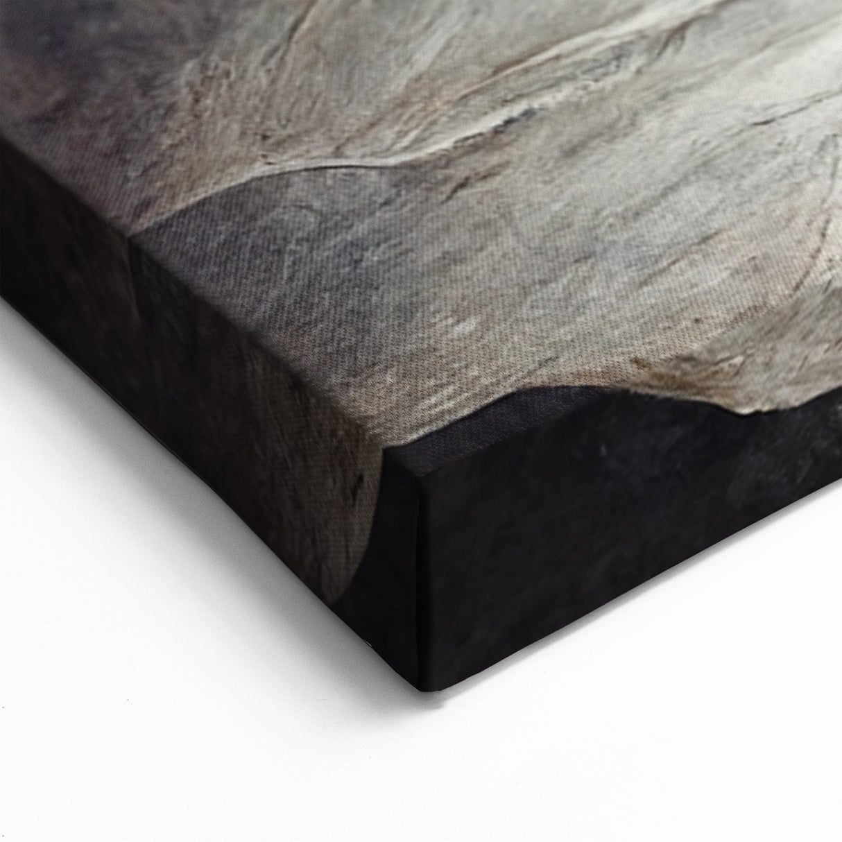 Elegant White Blossoms Abstract Floral Canvas | Modern Wall Art