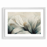 Delicate Petals Abstract Floral Canvas | Contemporary Wall Art