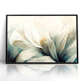 Delicate Petals Abstract Floral Canvas | Contemporary Wall Art