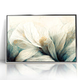 Delicate Petals Abstract Floral Canvas | Contemporary Wall Art