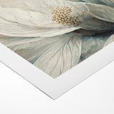 Delicate Petals Abstract Floral Canvas | Contemporary Wall Art