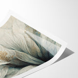 Delicate Petals Abstract Floral Canvas | Contemporary Wall Art