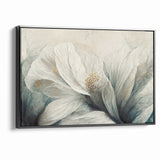 Delicate Petals Abstract Floral Canvas | Contemporary Wall Art