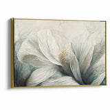 Delicate Petals Abstract Floral Canvas | Contemporary Wall Art