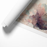 Subtle Elegance Floral Abstract Canvas | Contemporary Wall Art