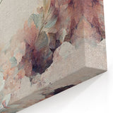 Subtle Elegance Floral Abstract Canvas | Contemporary Wall Art