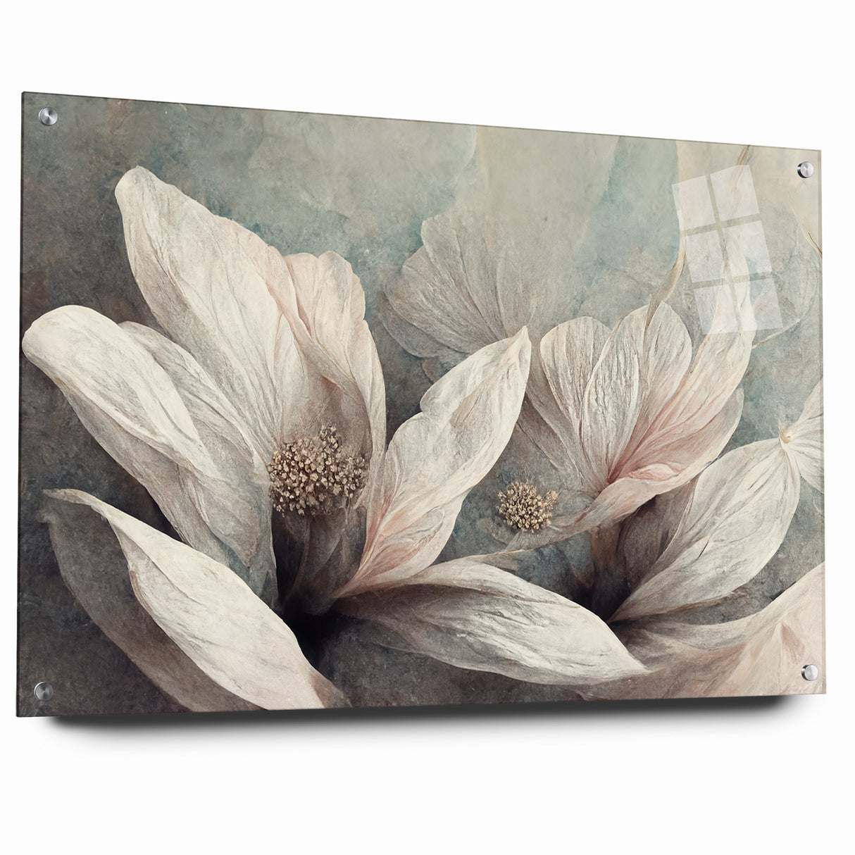 Soft Petals Abstract Floral Canvas | Artistic Wall Decor