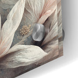 Soft Petals Abstract Floral Canvas | Artistic Wall Decor