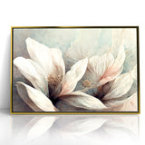 Soft Petals Abstract Floral Canvas | Artistic Wall Decor