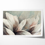 Soft Petals Abstract Floral Canvas | Artistic Wall Decor