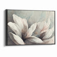 Soft Petals Abstract Floral Canvas | Artistic Wall Decor