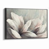 Soft Petals Abstract Floral Canvas | Artistic Wall Decor
