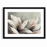 Soft Petals Abstract Floral Canvas | Artistic Wall Decor