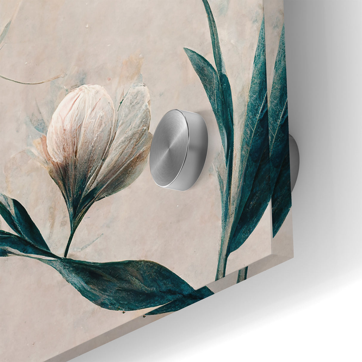Dreamy Blossoms Abstract Floral Canvas | Elegant Wall Art
