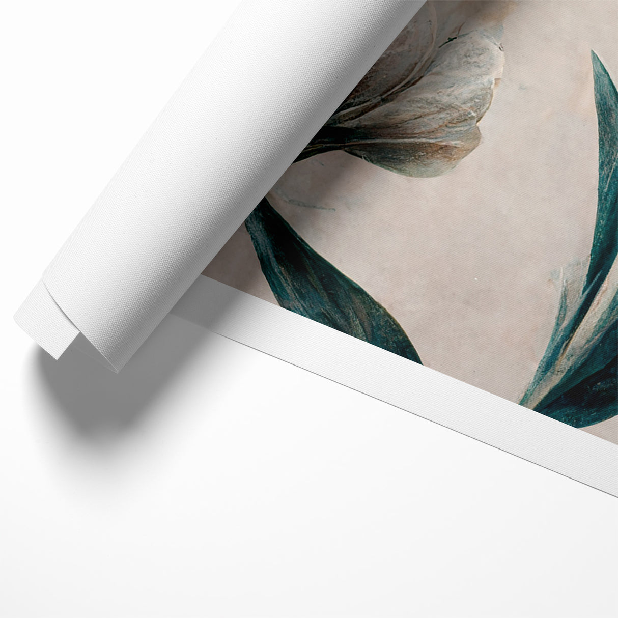 Dreamy Blossoms Abstract Floral Canvas | Elegant Wall Art