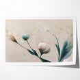 Dreamy Blossoms Abstract Floral Canvas | Elegant Wall Art