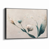 Dreamy Blossoms Abstract Floral Canvas | Elegant Wall Art