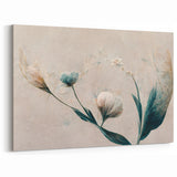 Dreamy Blossoms Abstract Floral Canvas | Elegant Wall Art
