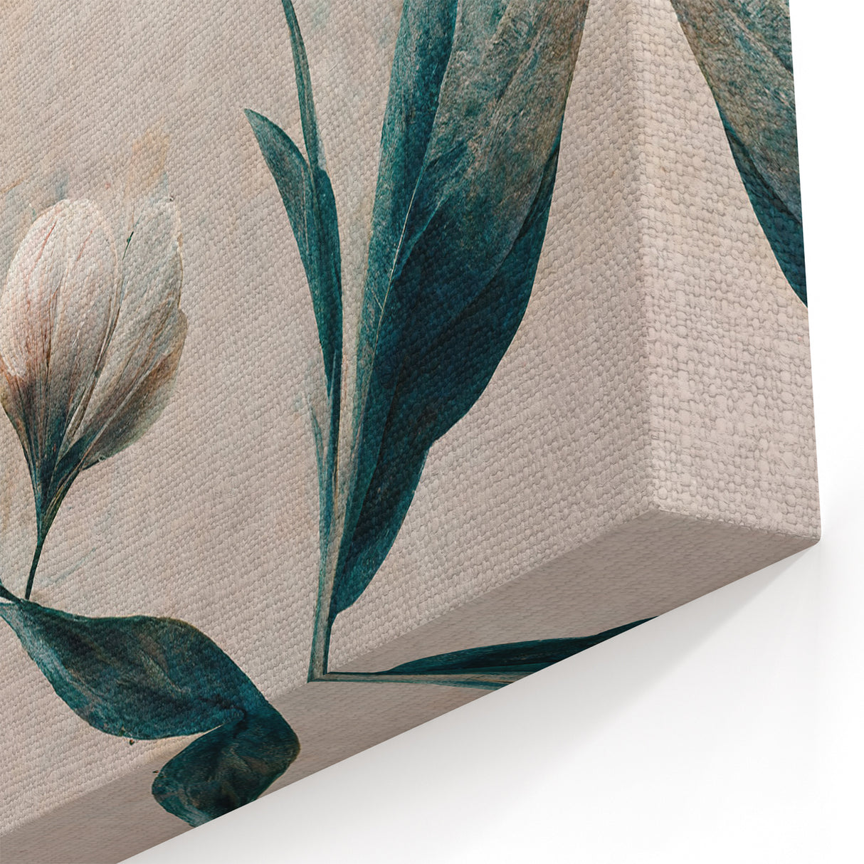Dreamy Blossoms Abstract Floral Canvas | Elegant Wall Art