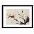 Graceful Bloom Abstract Floral Canvas | Modern Art Decor